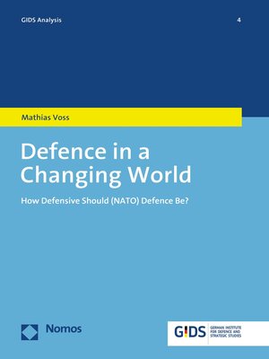 cover image of Defence in a Changing World